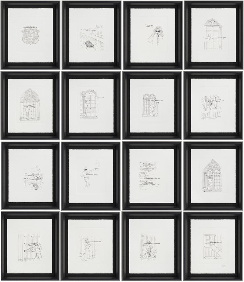 Mondo Scripto: Knockin' On Heaven's Door 2018 | Framed Set of 16