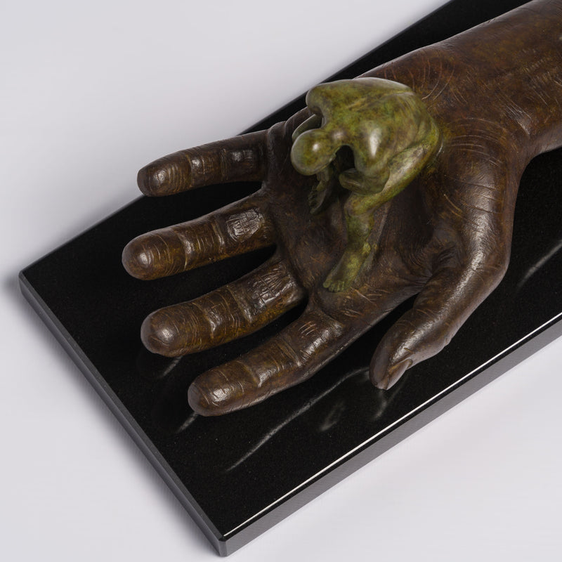 LQU SCU POR 95339 THE HAND OF GOD (BRONZE) (40CM) 6