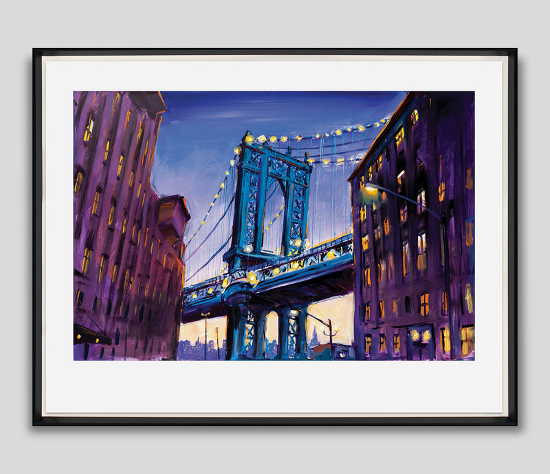 Manhattan Bridge, Downtown New York (2017) 1