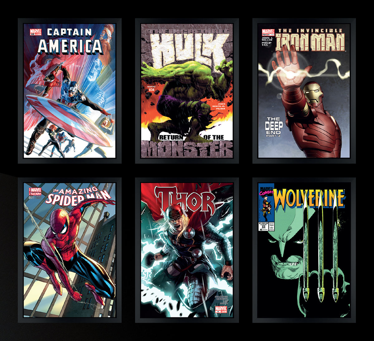 MARVEL 95 PORTFOLIO OF 6