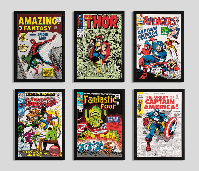 MARVEL PRODUCT IMAGES BOXED CANVAS