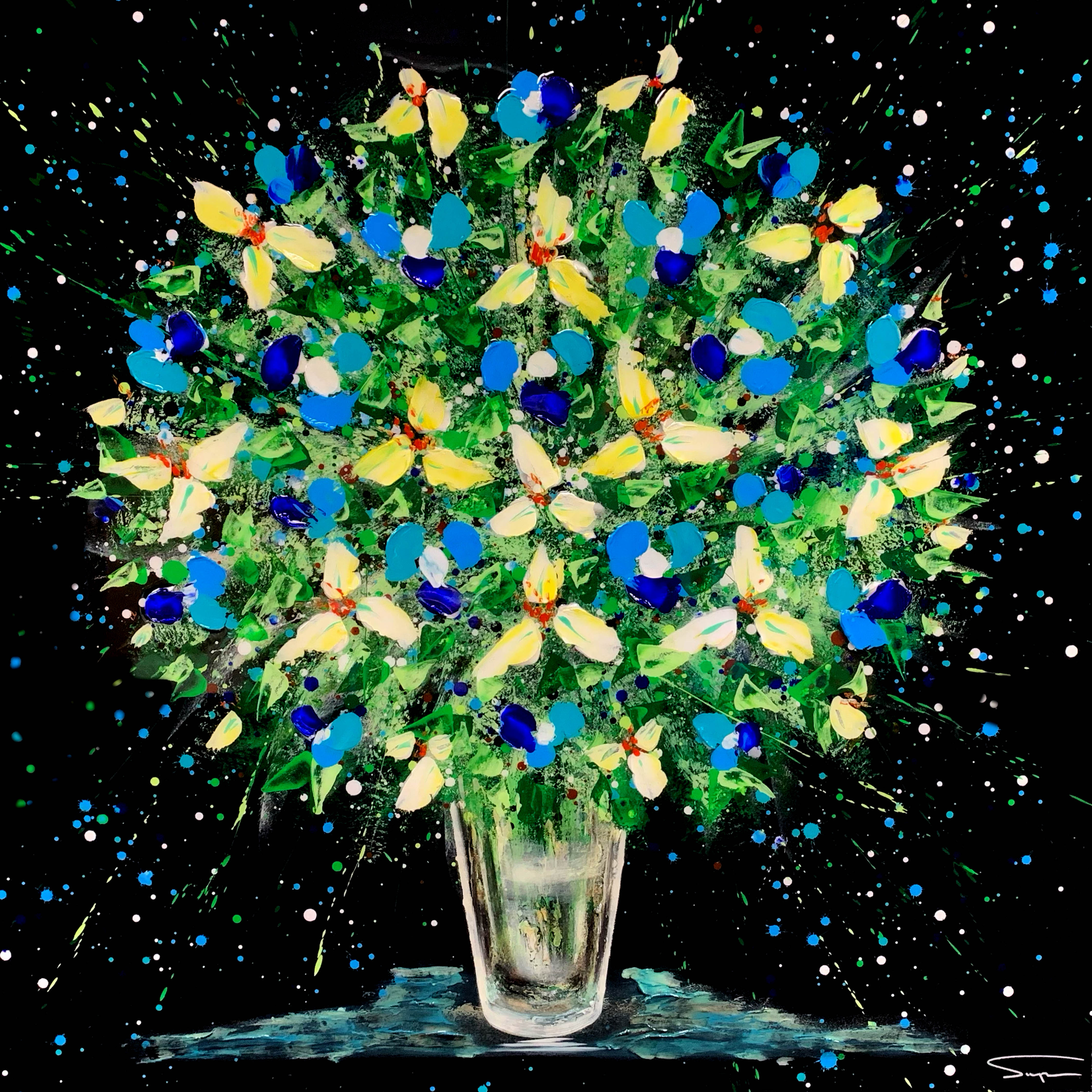 Mellow Stems II 36 x 36