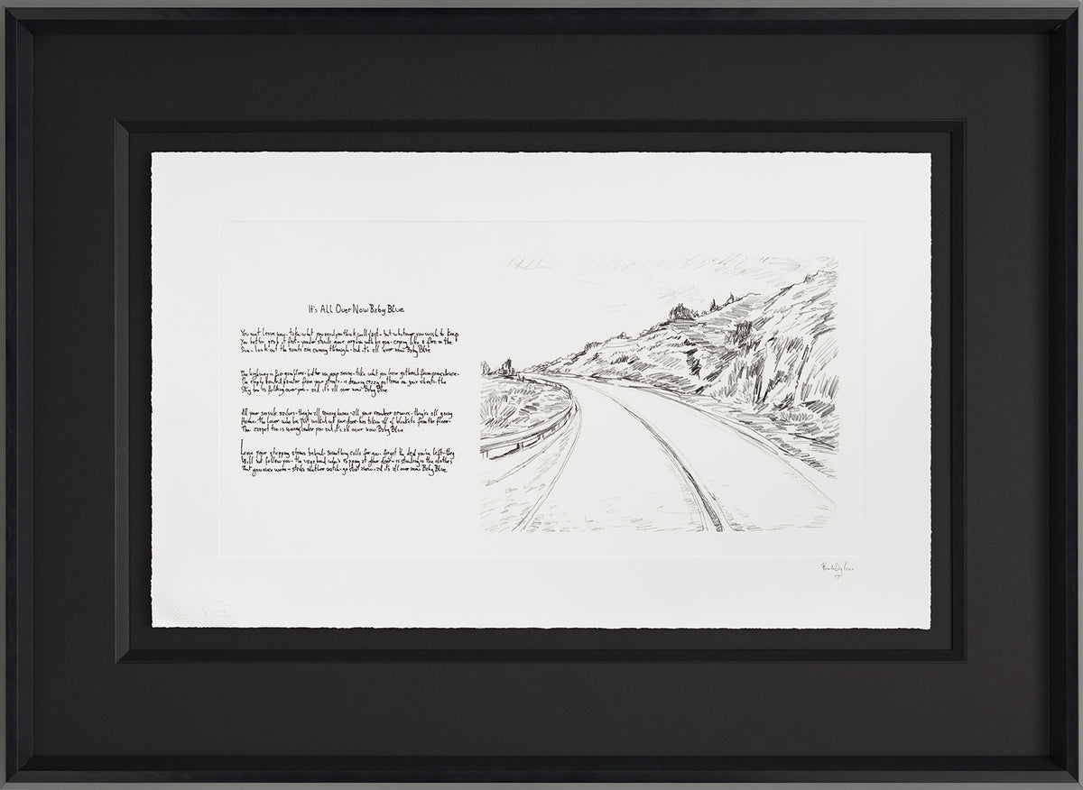 Mondo Scripto It s All Over Now, Baby Blue F