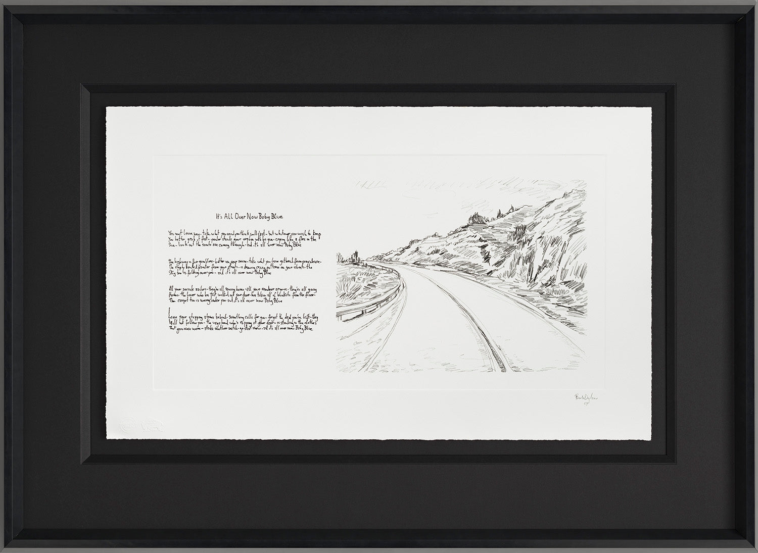 Mondo Scripto It s All Over Now, Baby Blue F