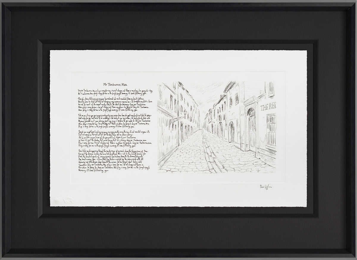 Mondo Scripto Mr Tambourine Man F