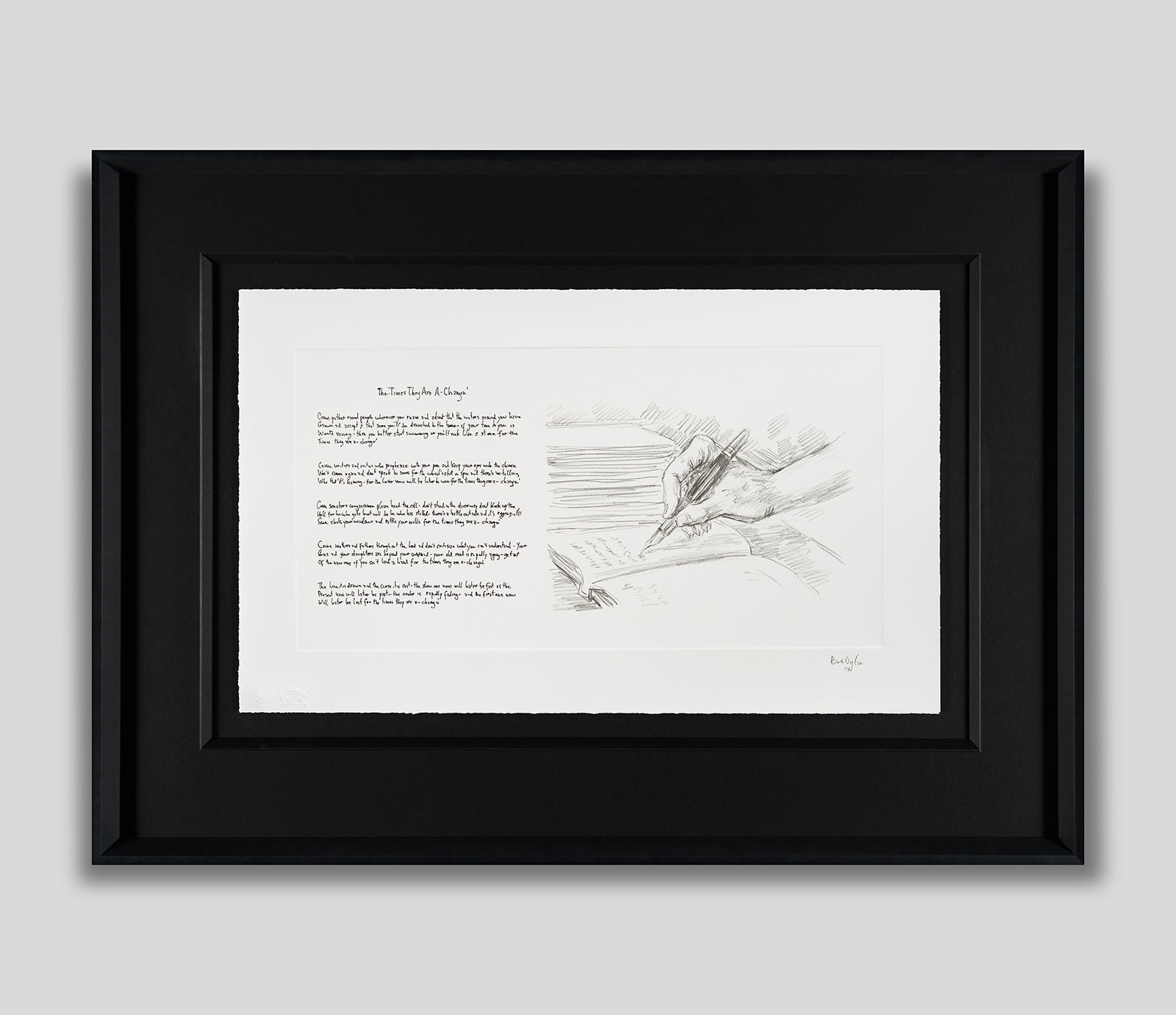 Mondo Scripto The Times They Are A Changin 1