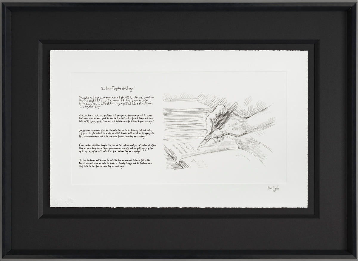 Mondo Scripto The Times They Are A Changin F