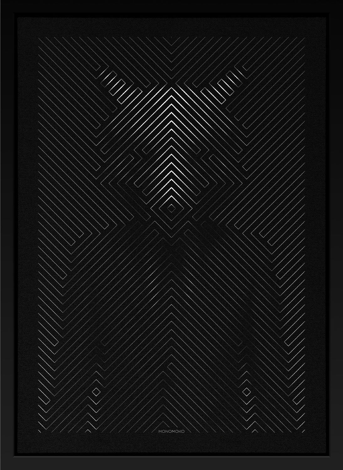 MONOMOKO WOLF OF WALL ST (TRIPTYCH) 1