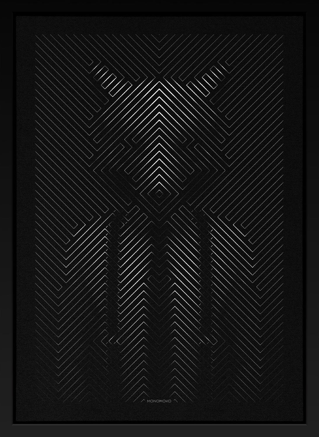 MONOMOKO WOLF OF WALL ST (TRIPTYCH) 2