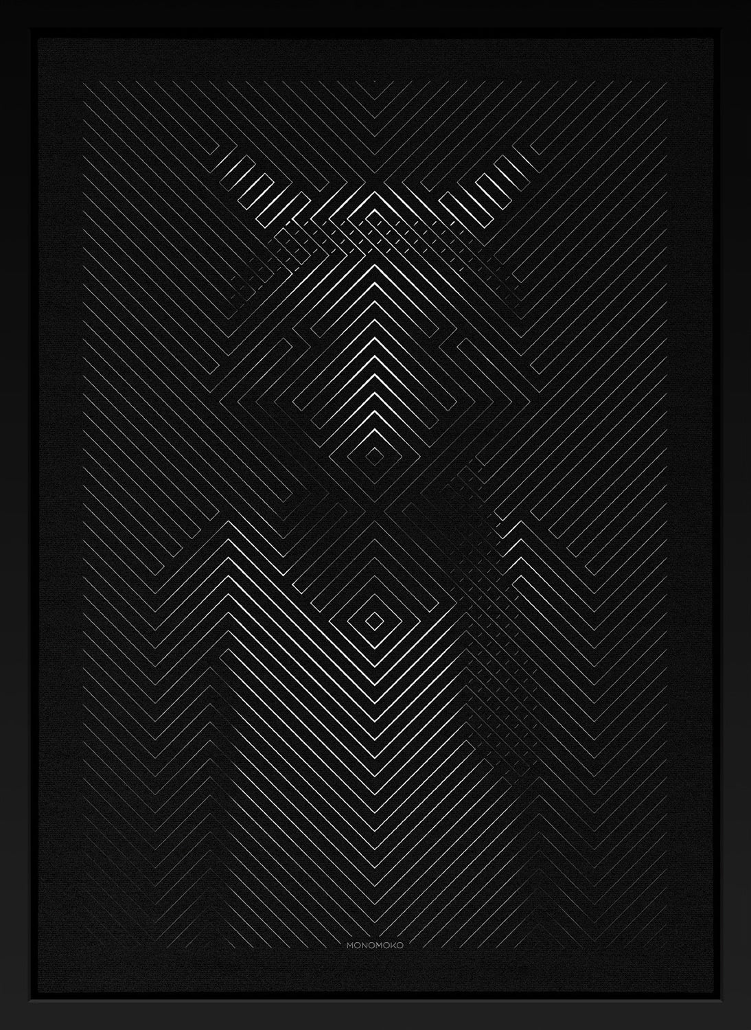 MONOMOKO WOLF OF WALL ST (TRIPTYCH) 3