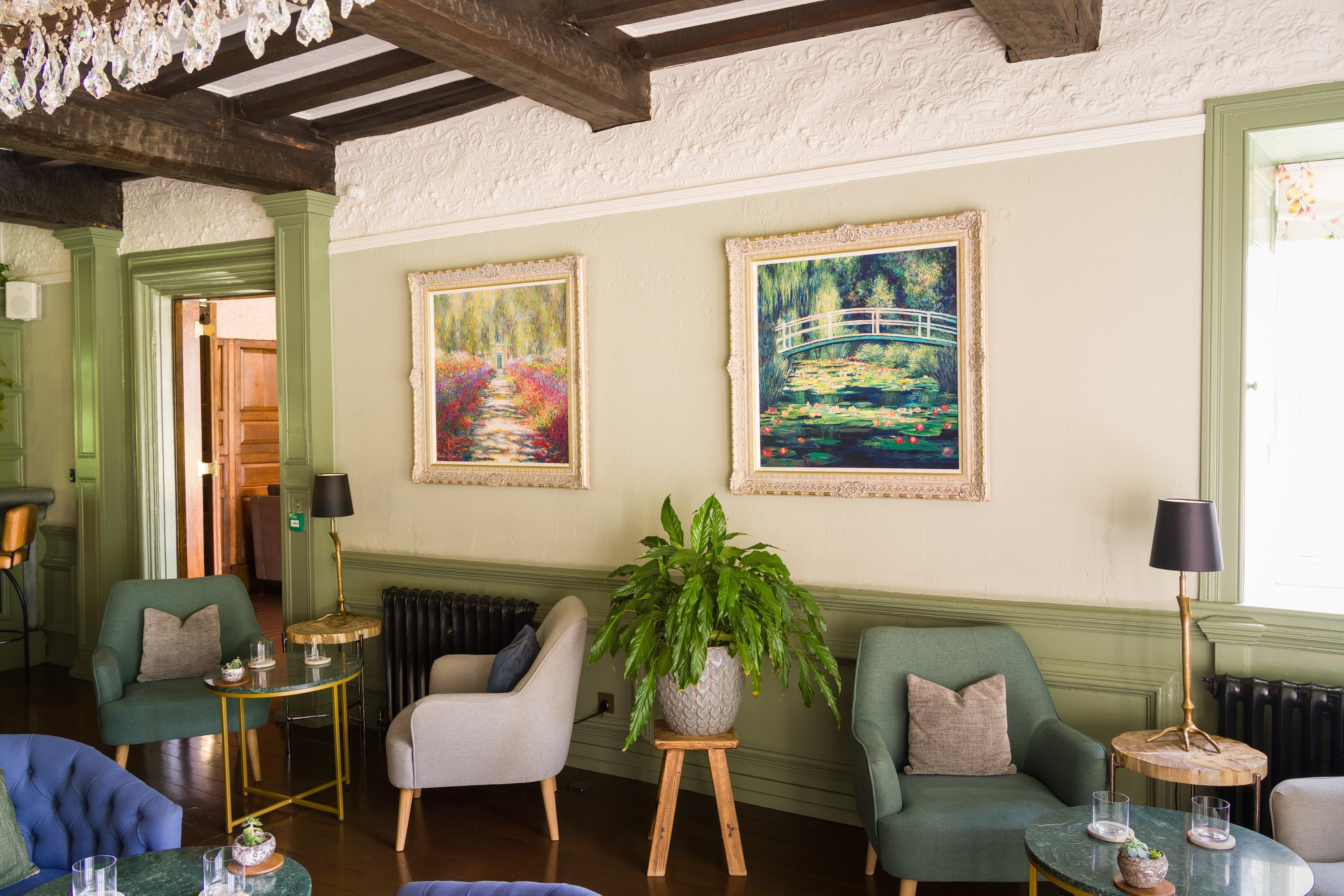 Product image 1 for john-myatt-harmony-in-green-the-japanese-bridge