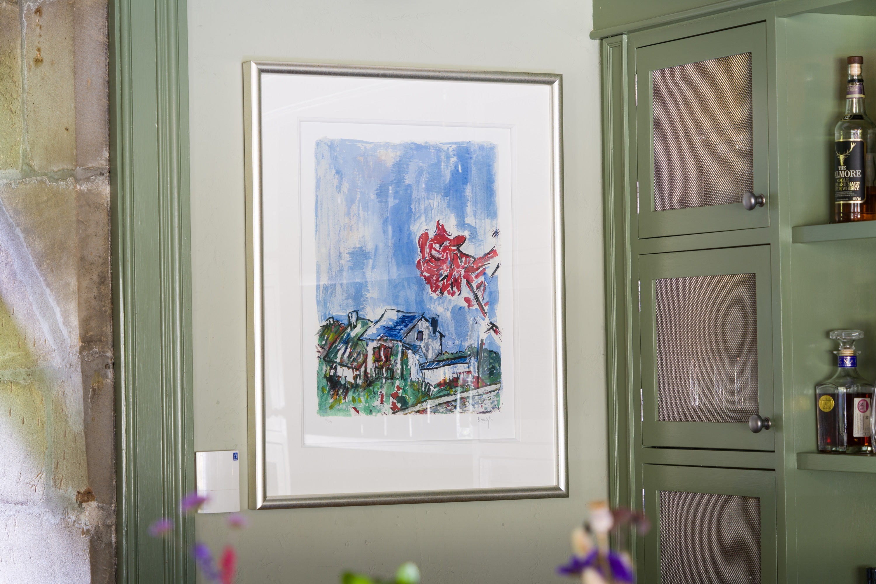 Product image 2 for bob-dylan-rose-on-a-hillside-2010