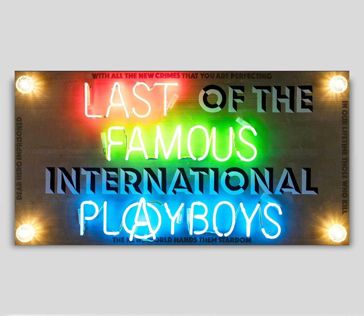 MSL ORI POR 25608 02 Playboys (Multi Coloured Neon)