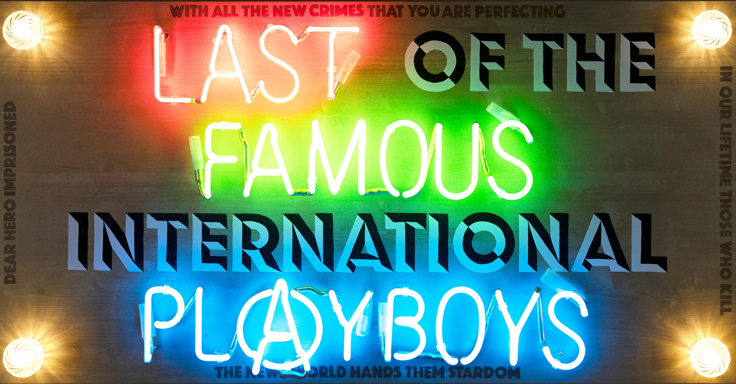 MSL ORI POR 25608 08 Playboys (Multi Coloured Neon)