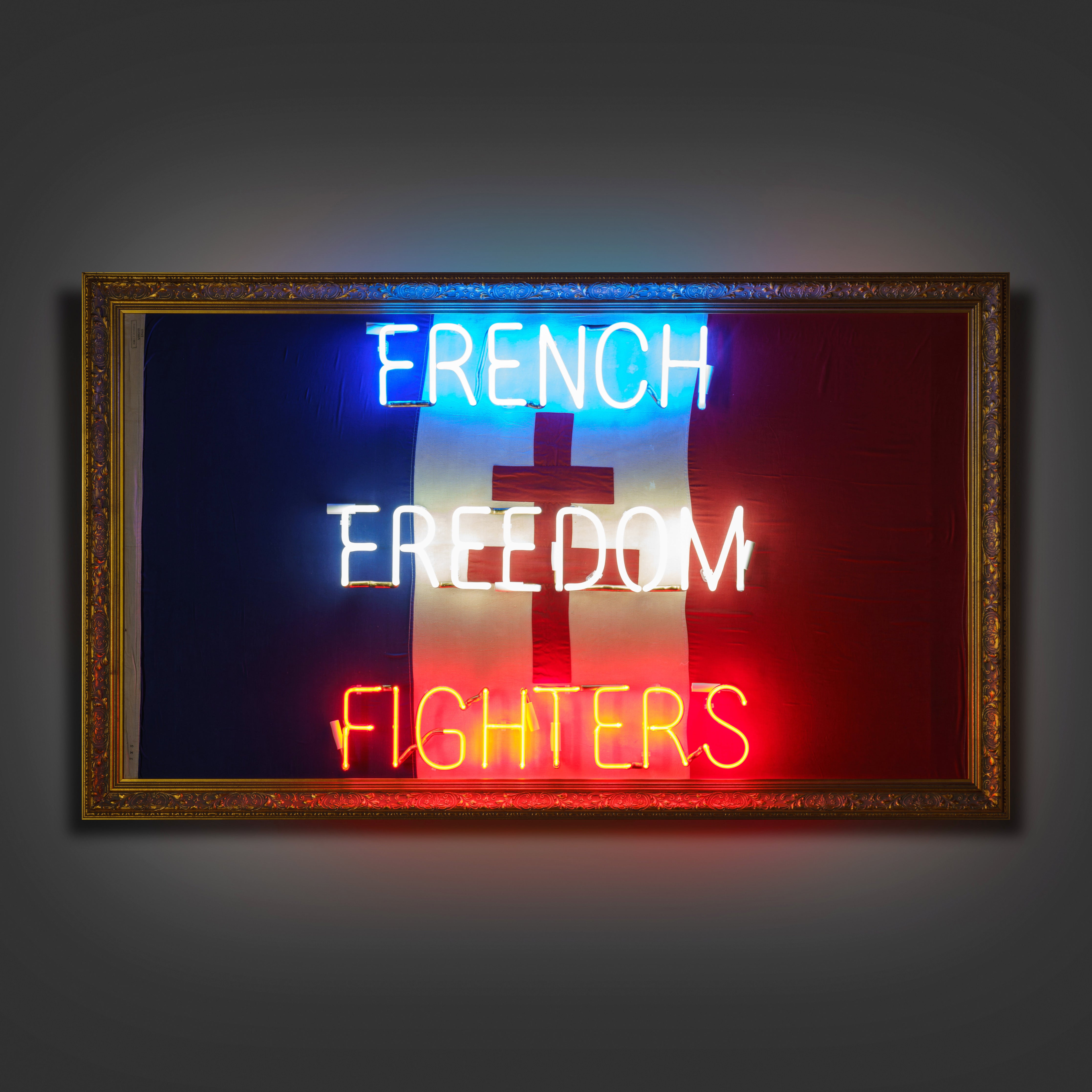 MSL ORI POR 28361 French Freedom 1943 Flag (299) 3 DARK