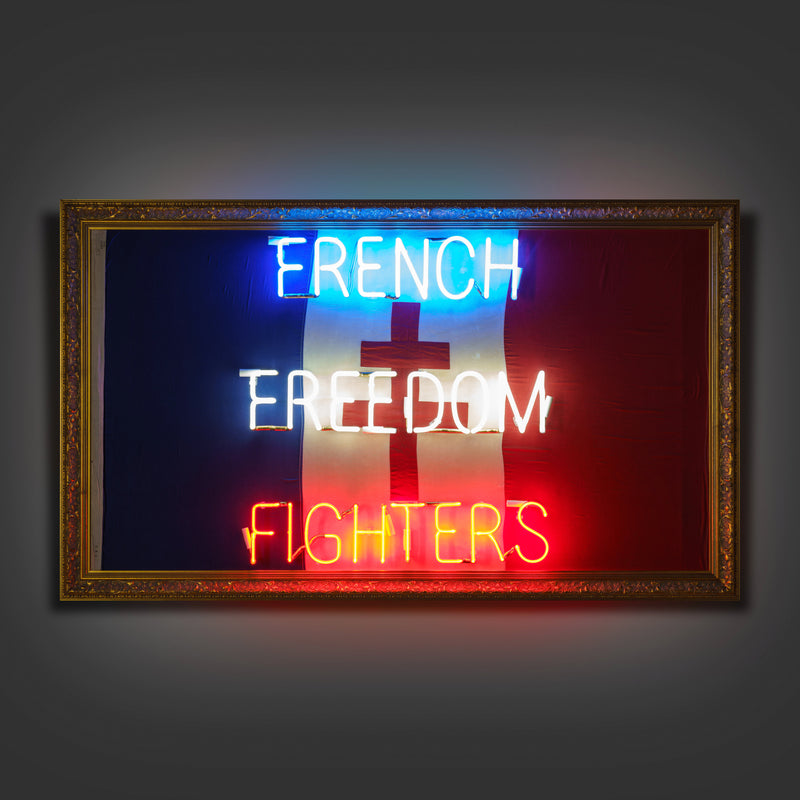 MSL ORI POR 28361 French Freedom 1943 Flag (299) 3 DARK