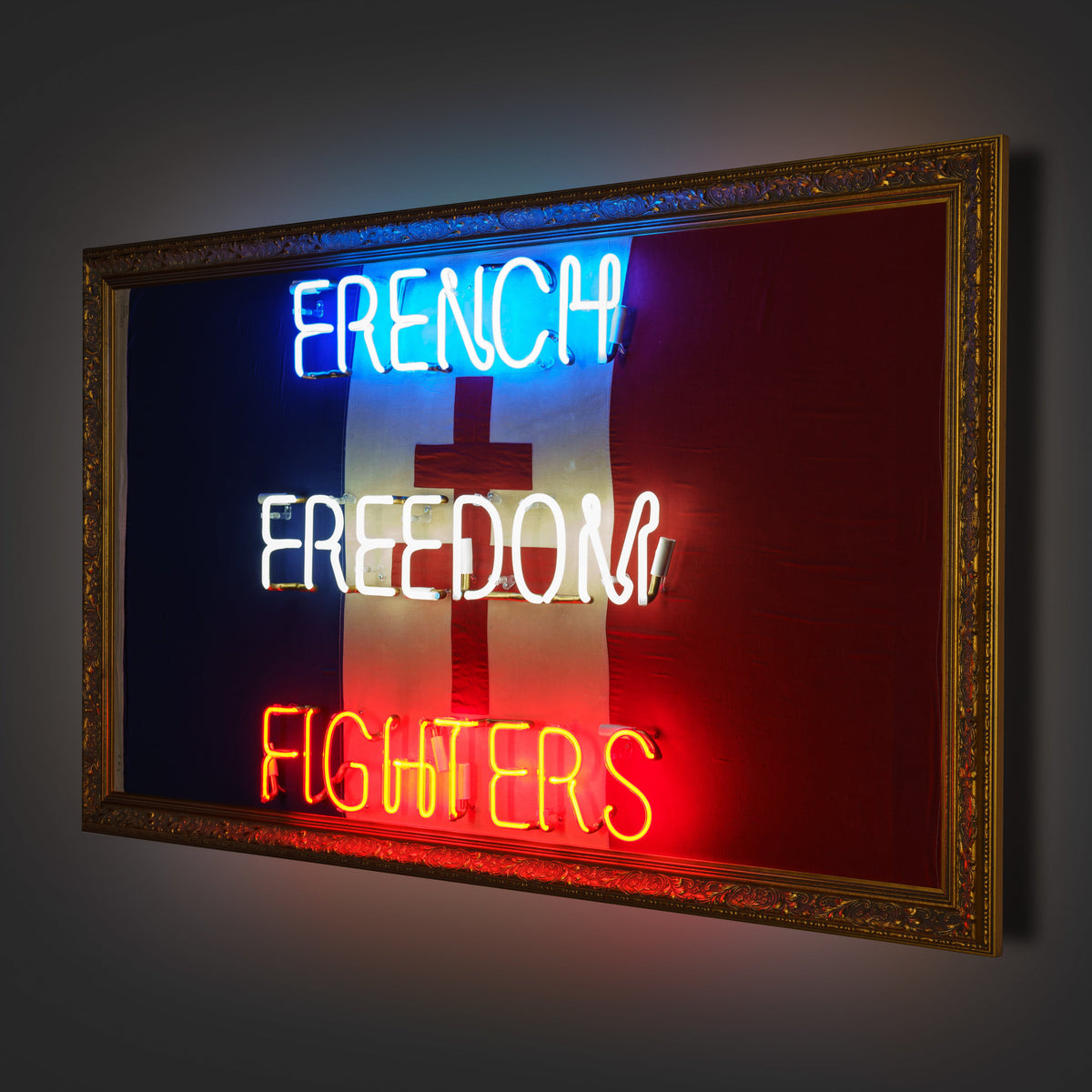 MSL ORI POR 28361 French Freedom 1943 Flag (299) 6 DARKER