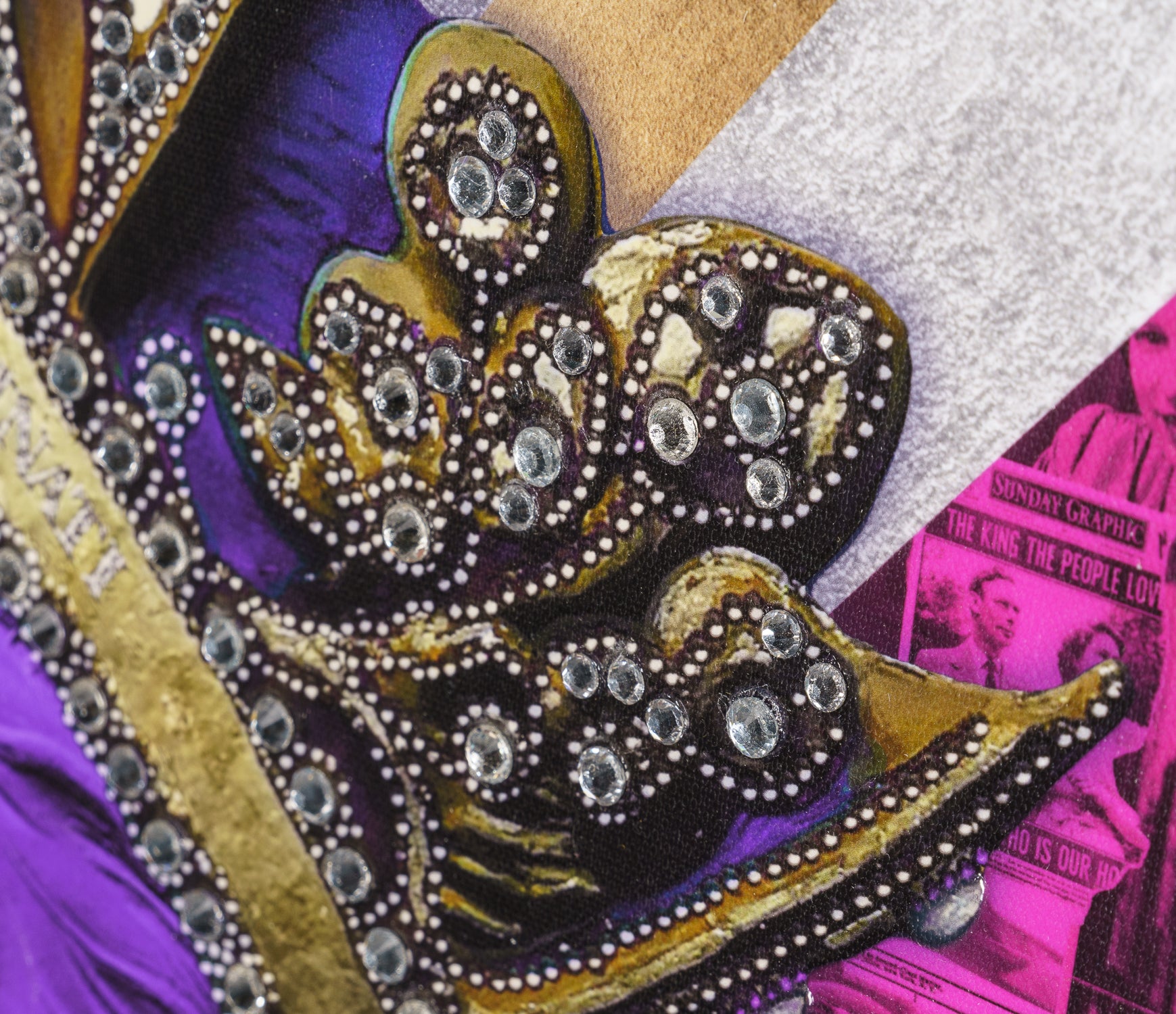 MSL SLE POR 27927 5a Violet Magenta Headlines Queen