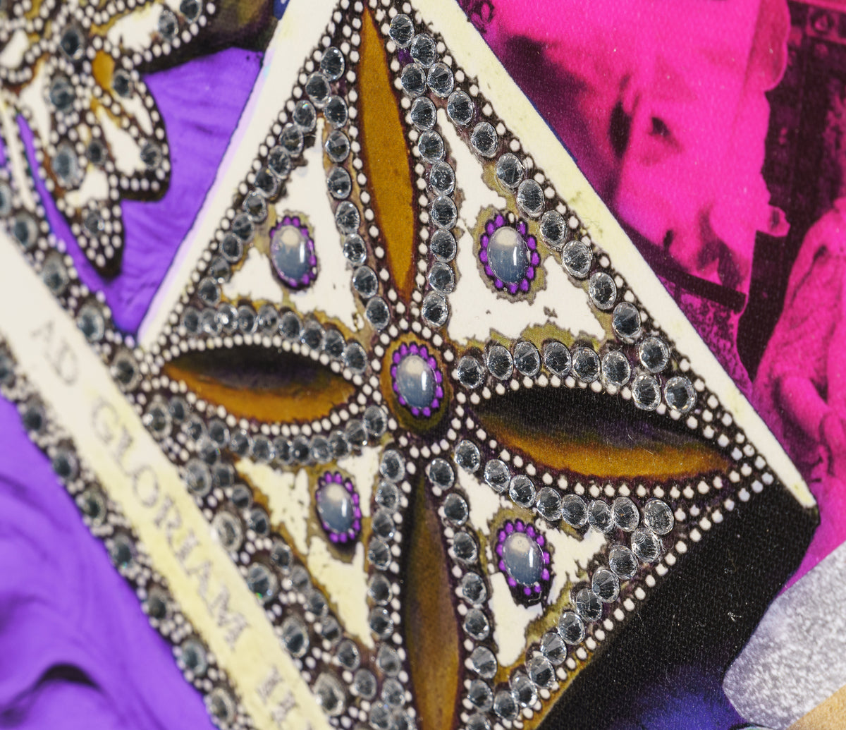 MSL SLE POR 27927 6a Violet Magenta Headlines Queen