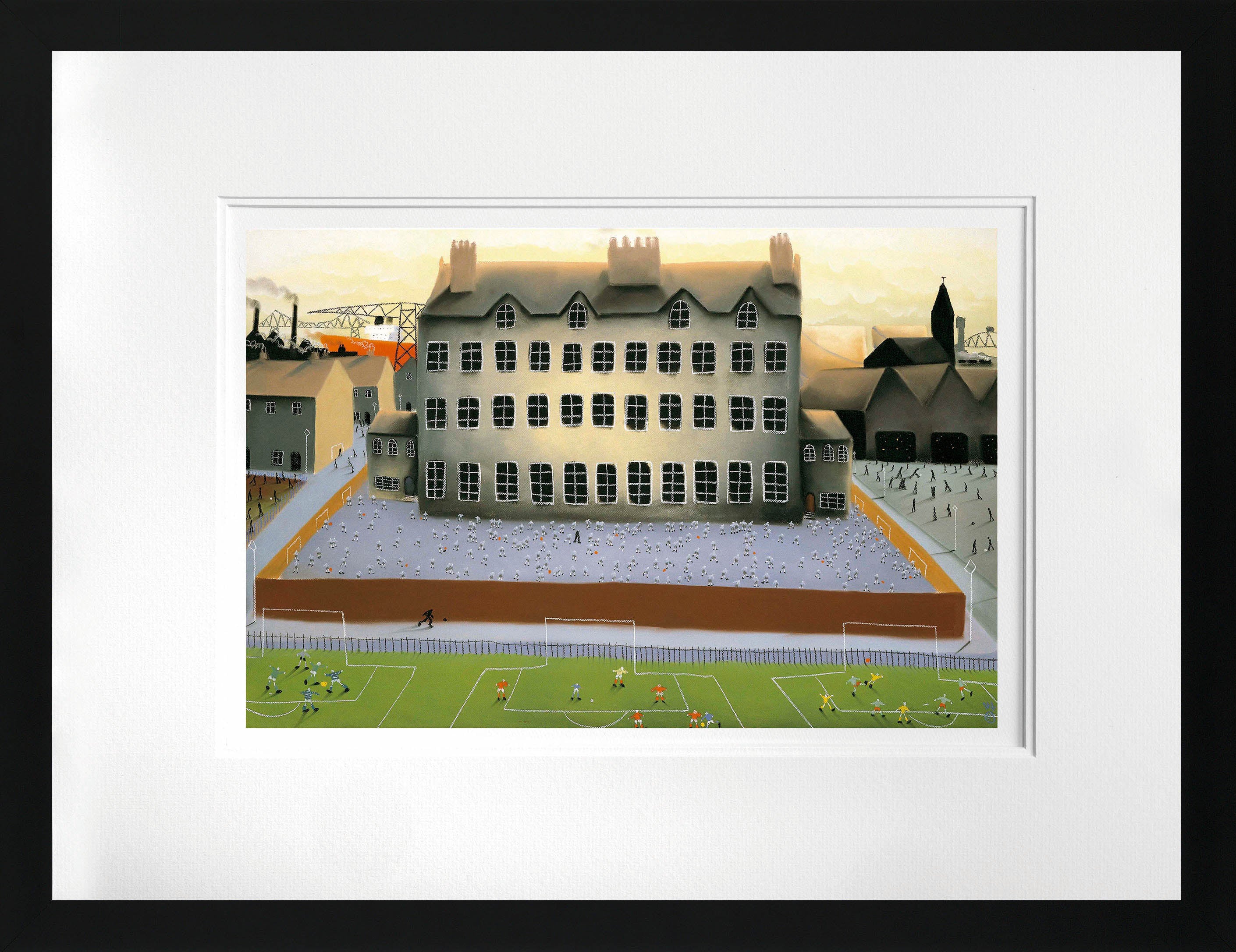 MTH ALL THE WORLD IS PLAYING RGB FRAMED