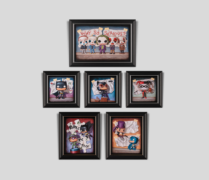 NHU Gotham City Suite set of six