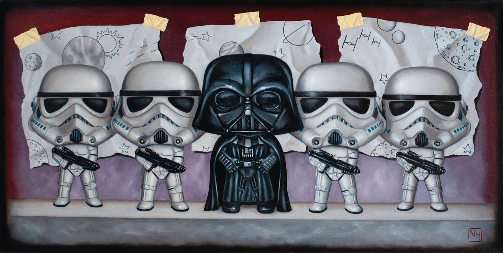 NHU Imperial Army BOXED CANVAS
