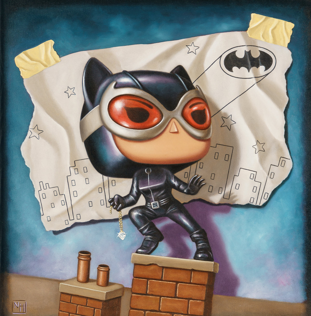 NHU ORI POR 27898 3 Cat Burglar