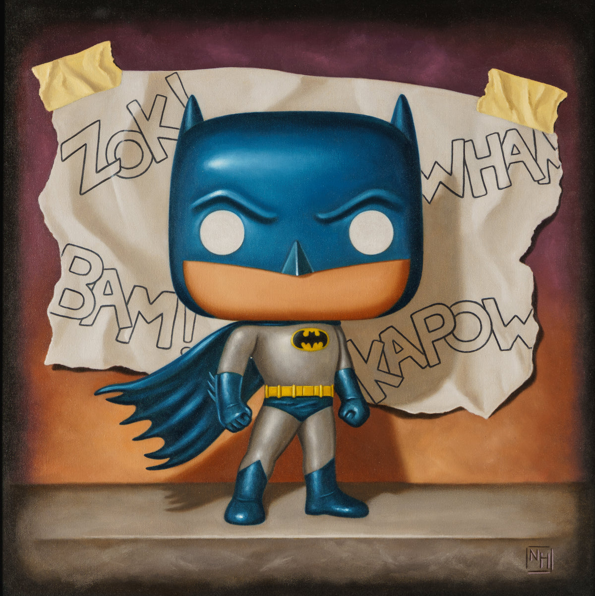 NHU ORI POR 28143 3 Batman Blue #1