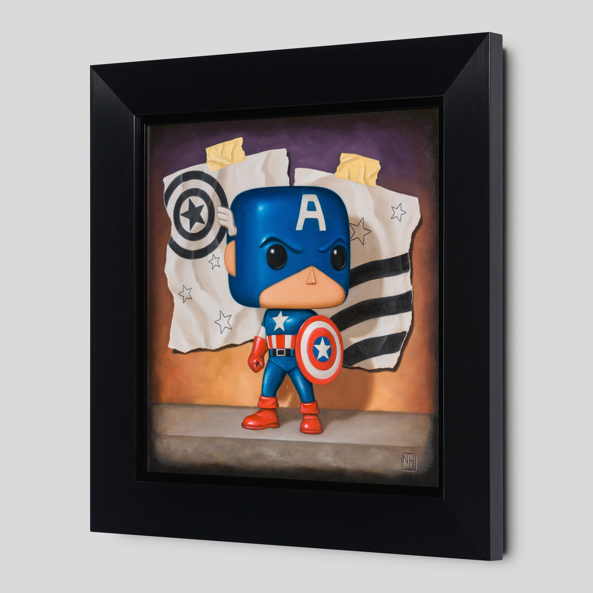 NHU ORI POR 30140 2 Captain America All American Hero