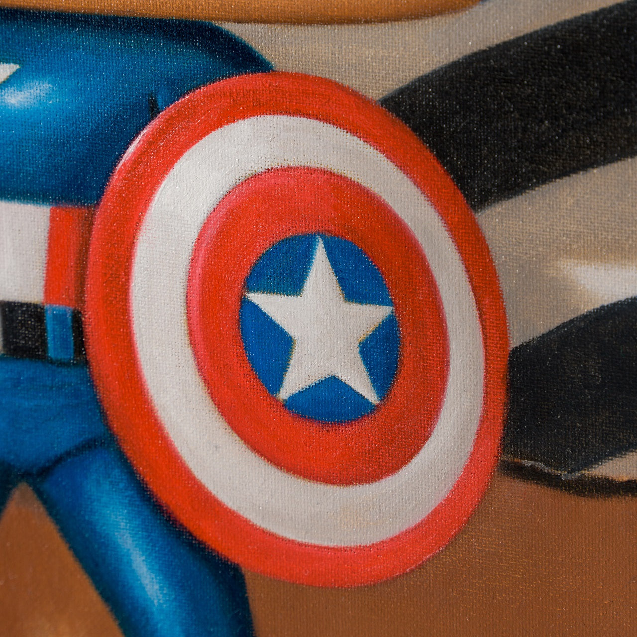 NHU ORI POR 30140 5 Captain America All American Hero