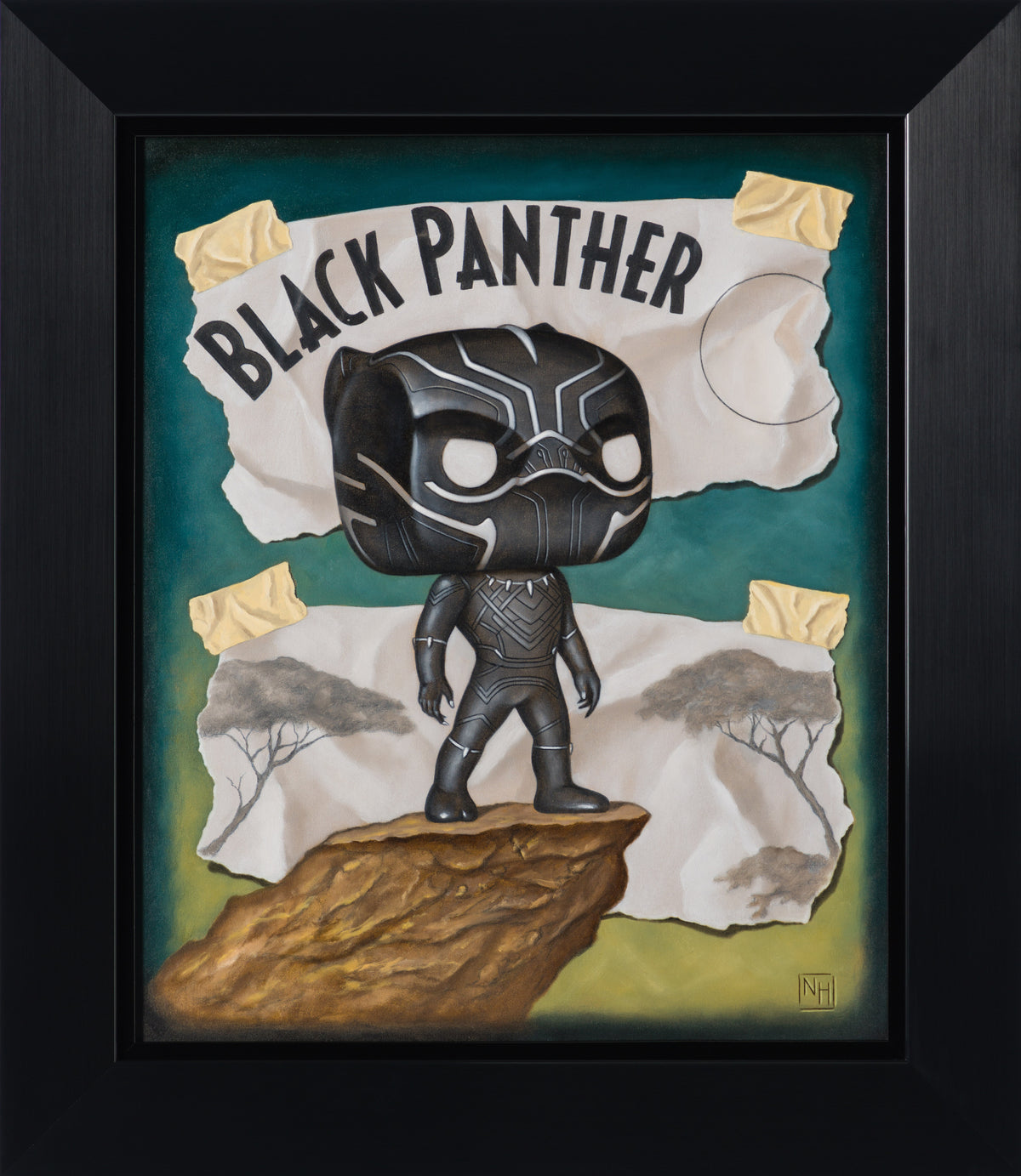 NHU ORI POR 30396 30 Black Panther Origins