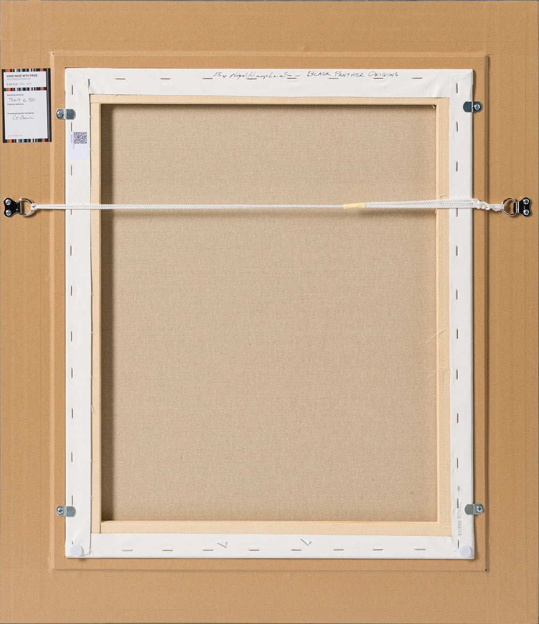 NHU ORI POR 30398 6 Black Panther Origins (Oil Sketch)