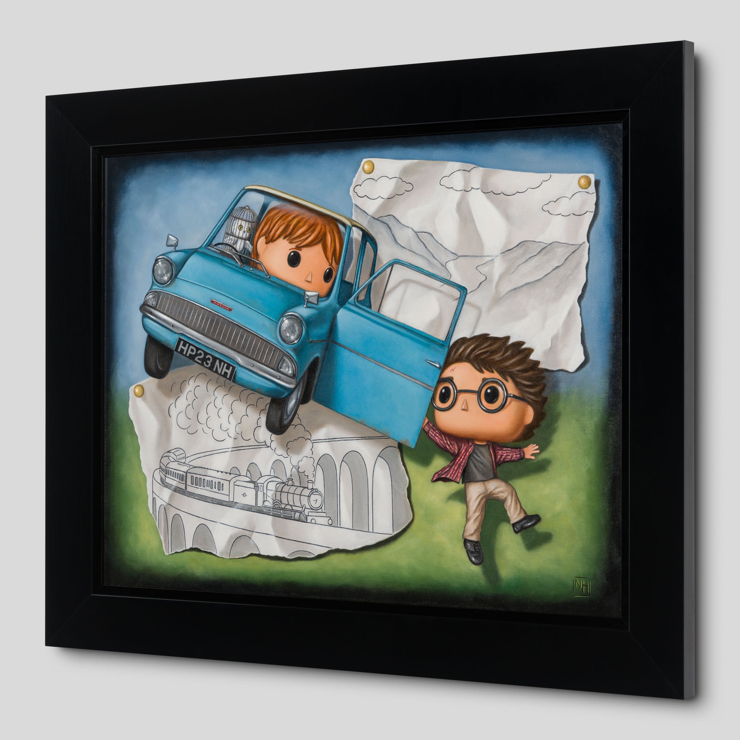 NHU ORI POR 30680 The Flying Car 2