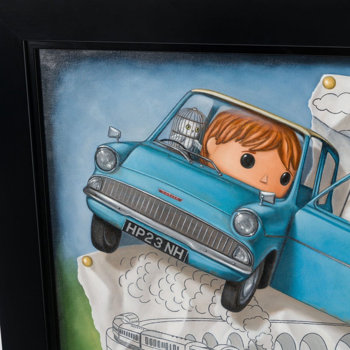 NHU ORI POR 30680 The Flying Car 5