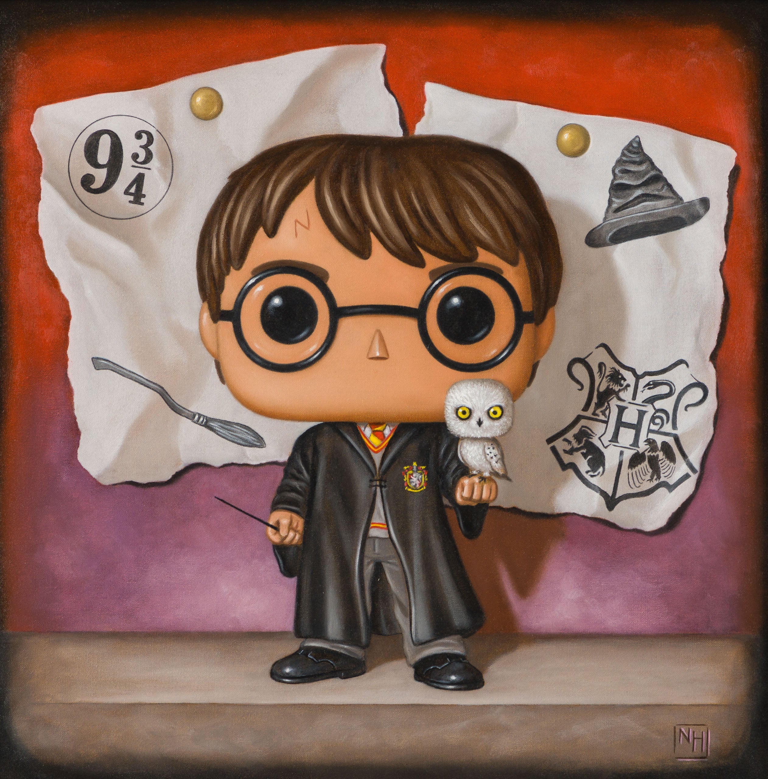 NHU ORI POR 31150 Harry At Hogwarts 31