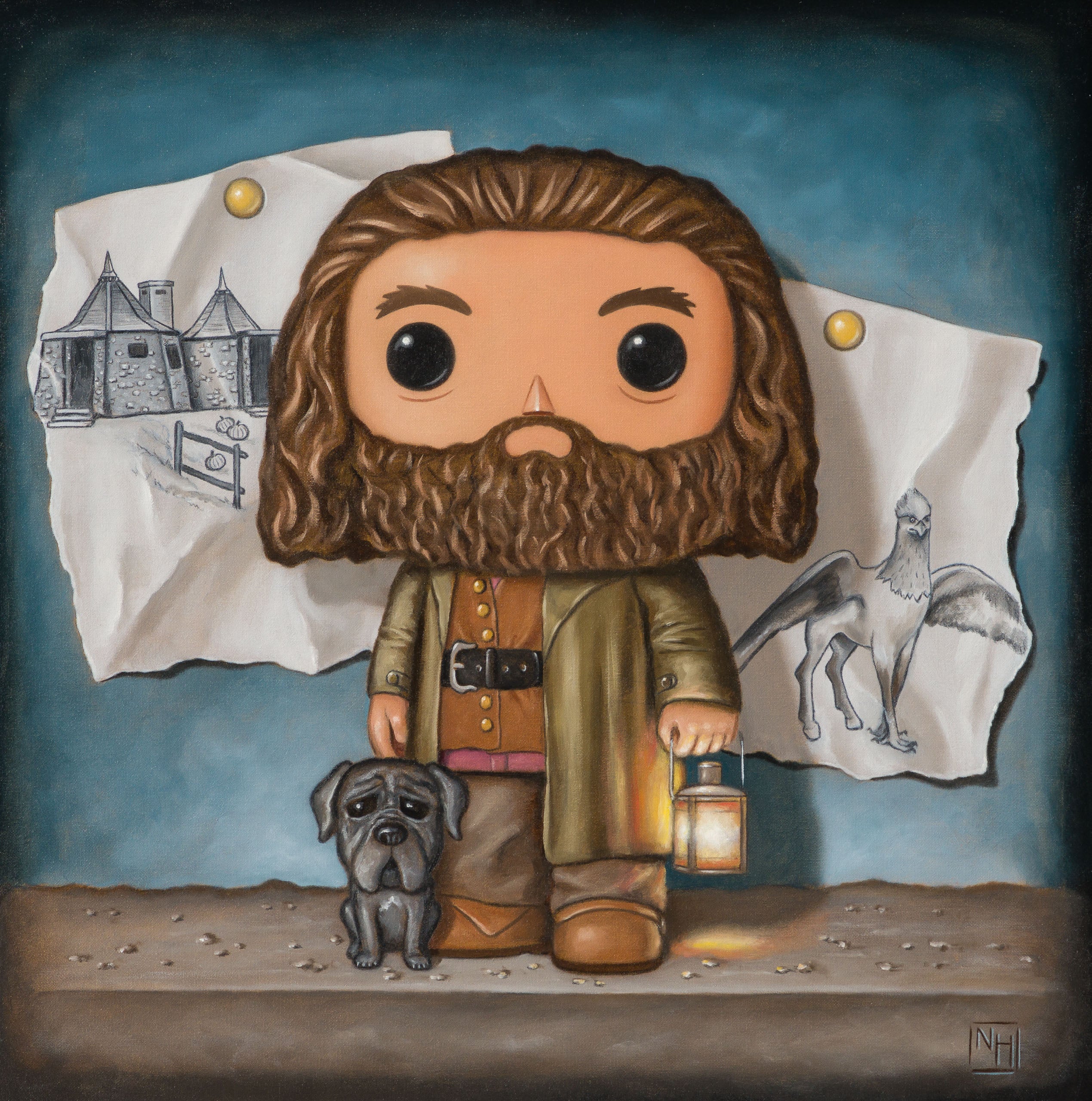 NHU ORI POR 31550 Hagrid Fang 31