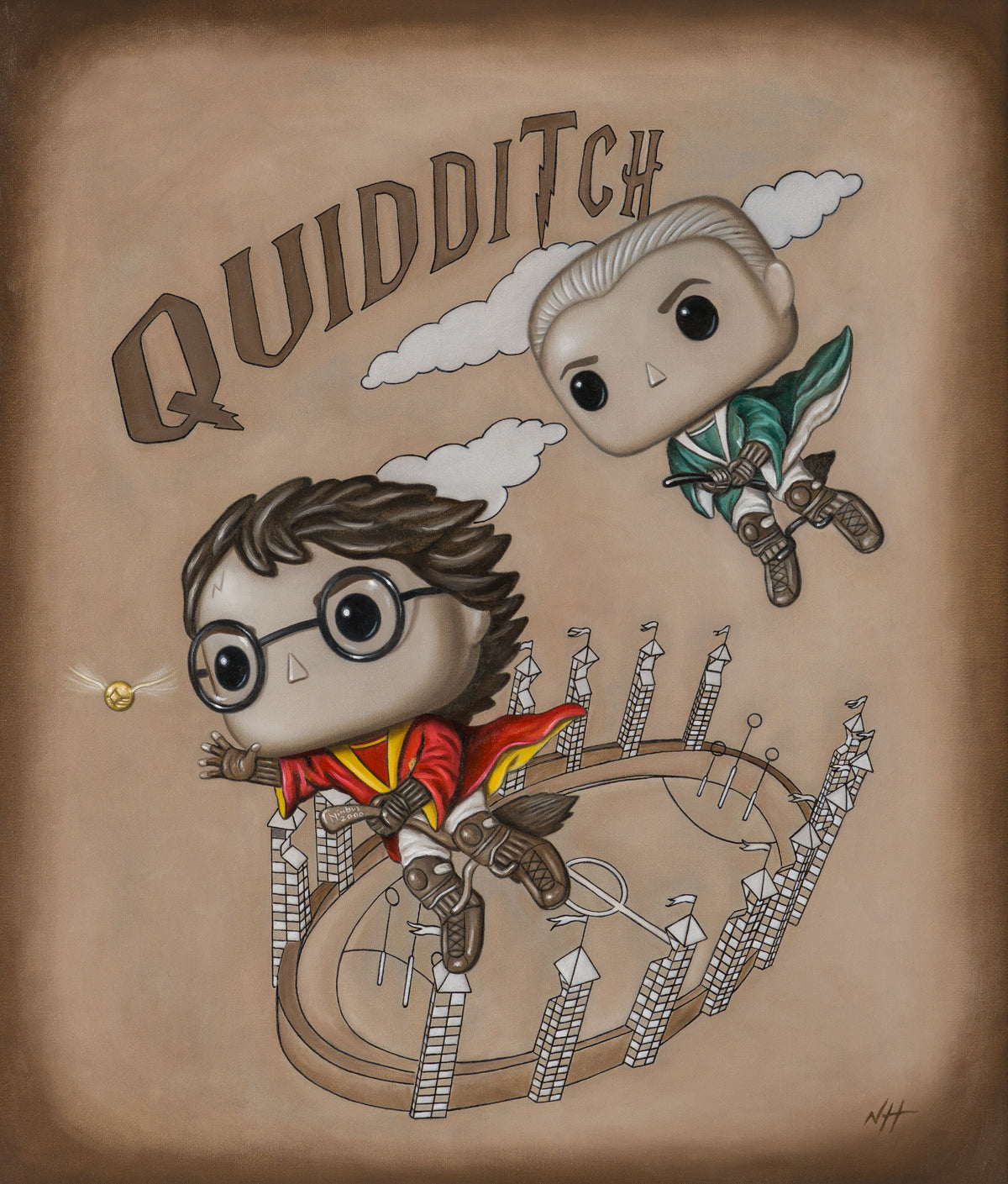 NHU ORI POR 31555 The Golden Snitch 31