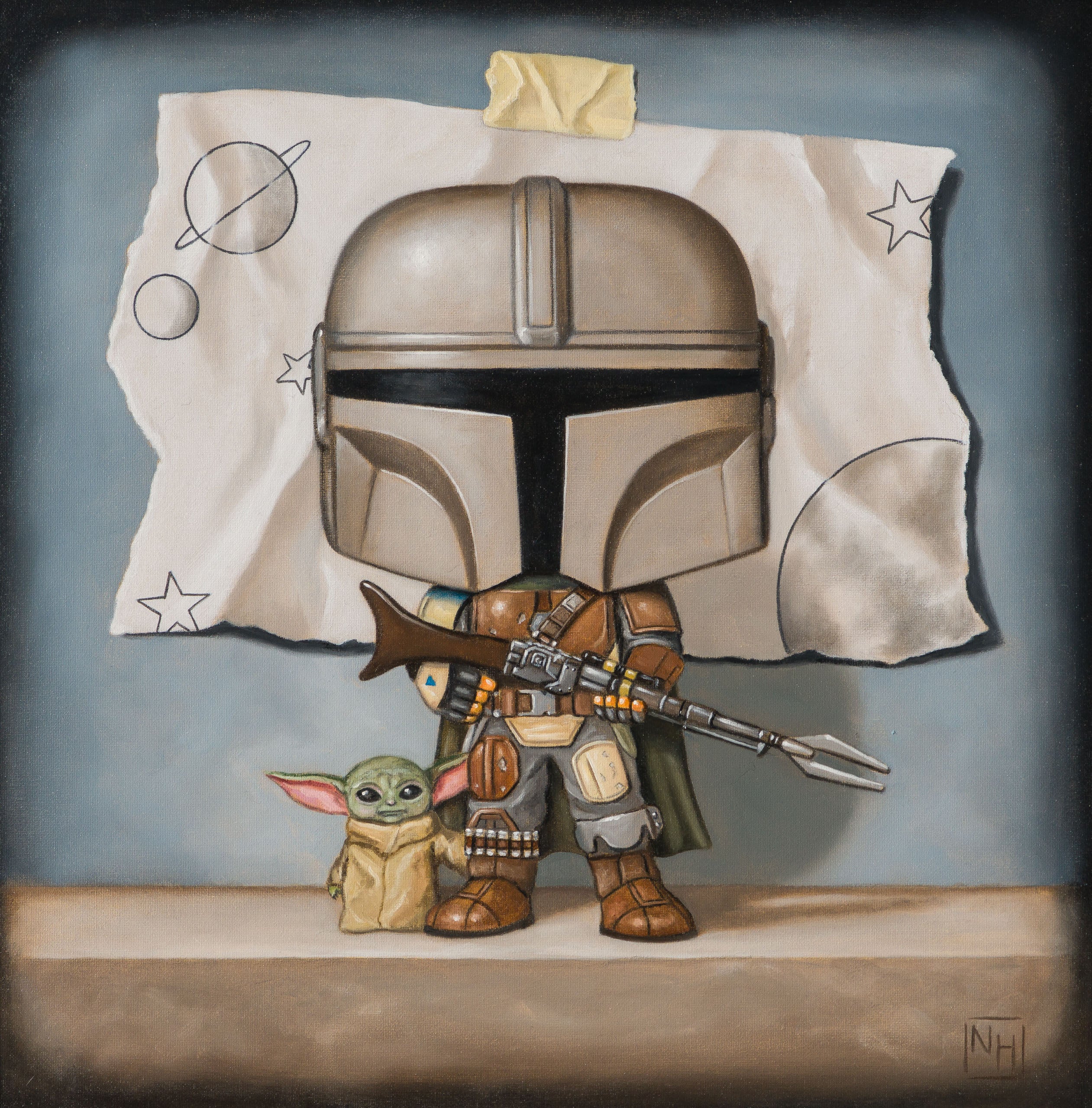 NHU ORI POR 31930 Mandalorian Grogu 31