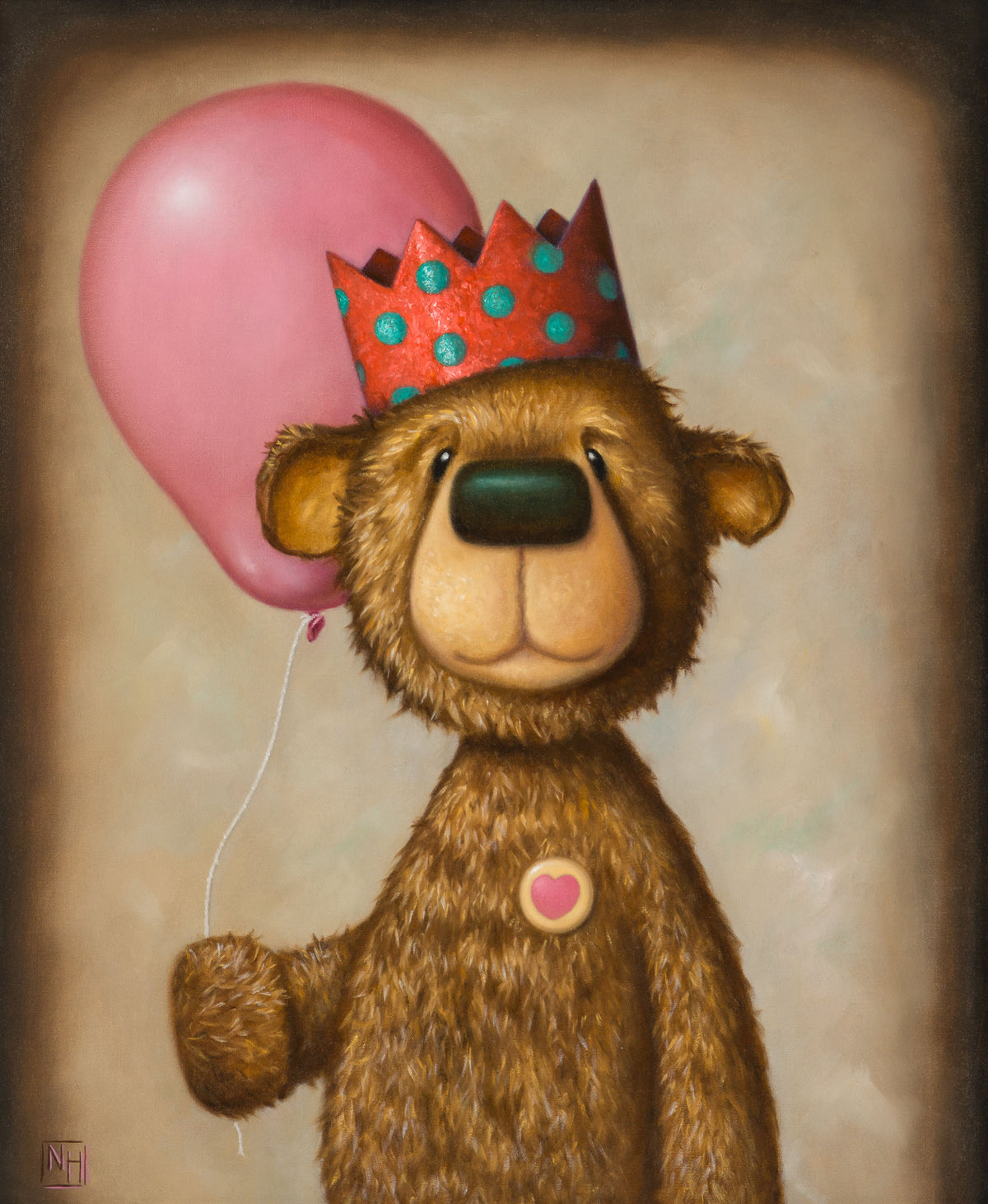 NHU ORI POR 34149 Pink Balloon 31