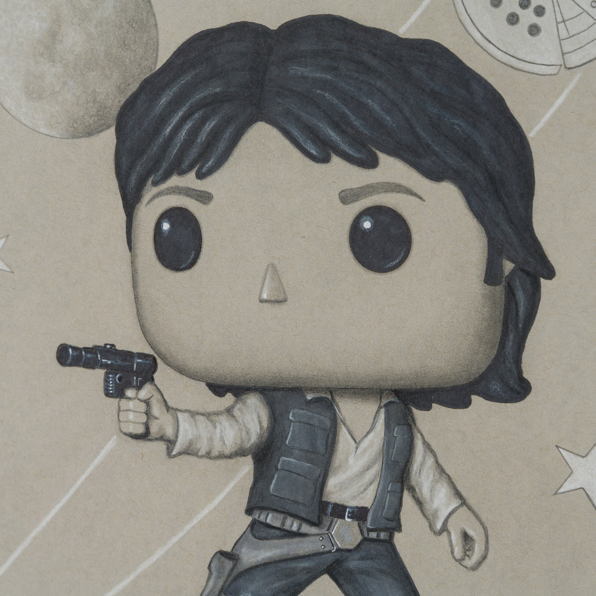 NHU ORI SKT 25695 4 Han Solo – Space Cowboy