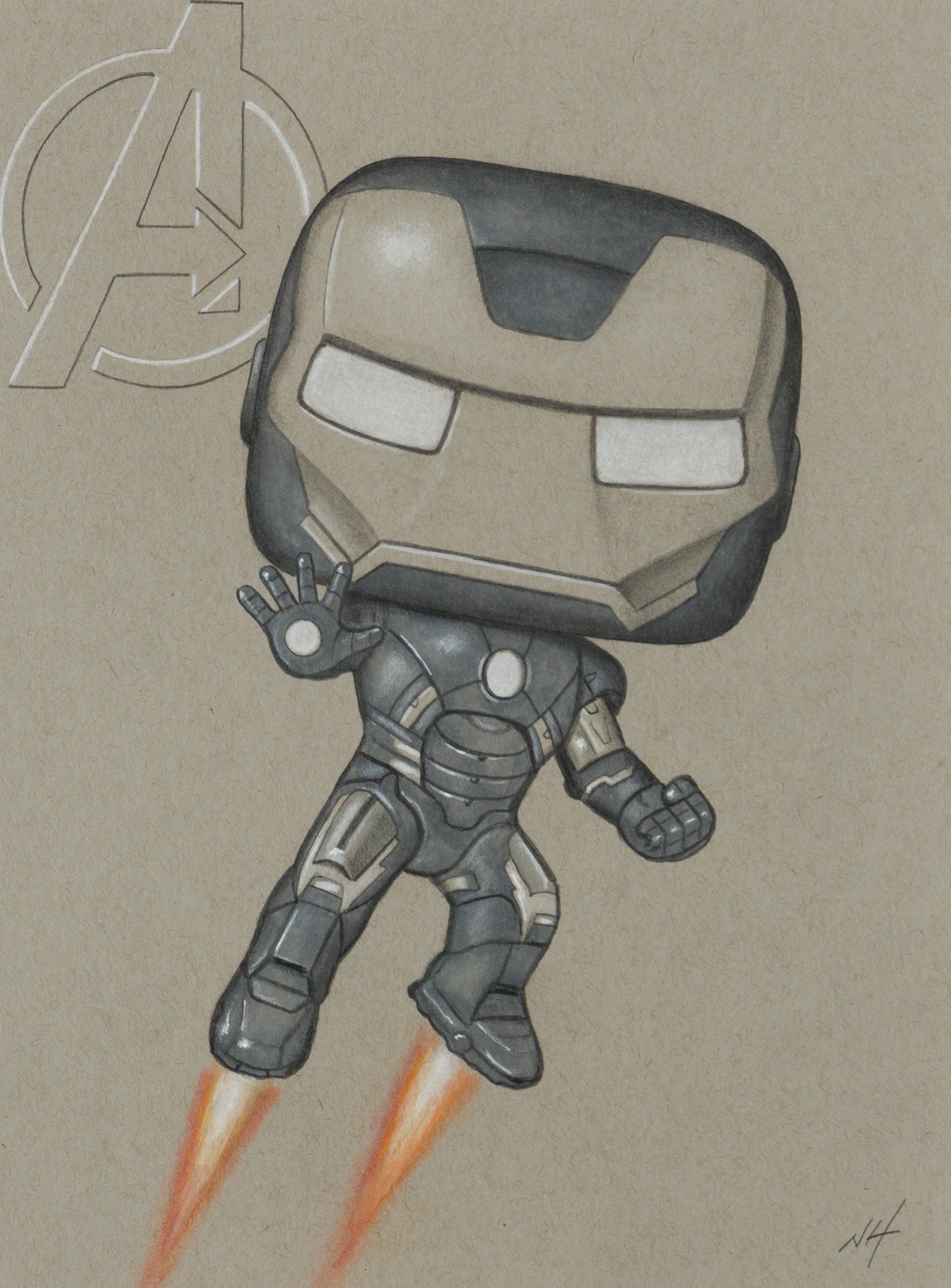 NHU ORI SKT 29315 31 Iron Man Avengers Assemble