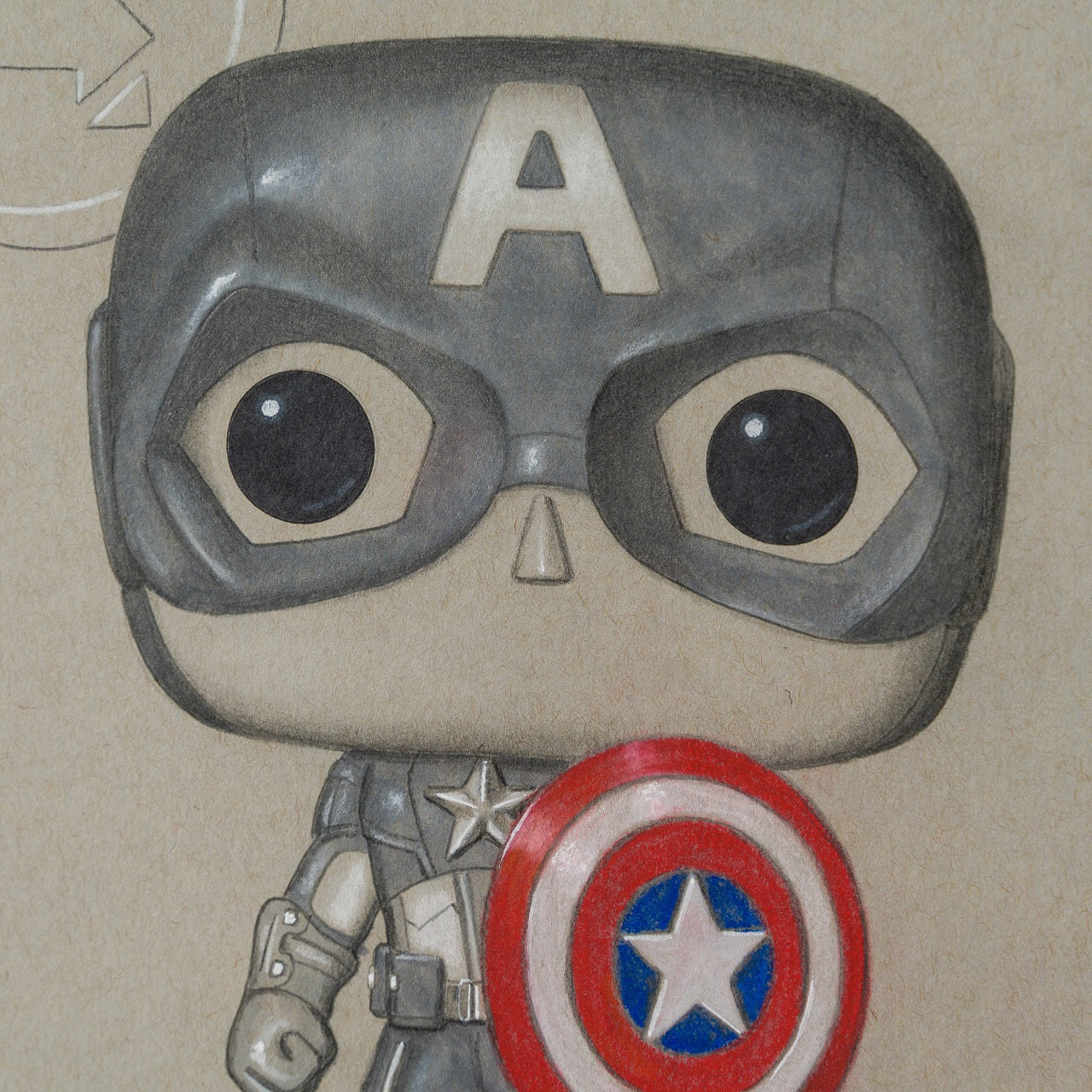 NHU ORI SKT 29317 4 Captain America Avengers Assemble