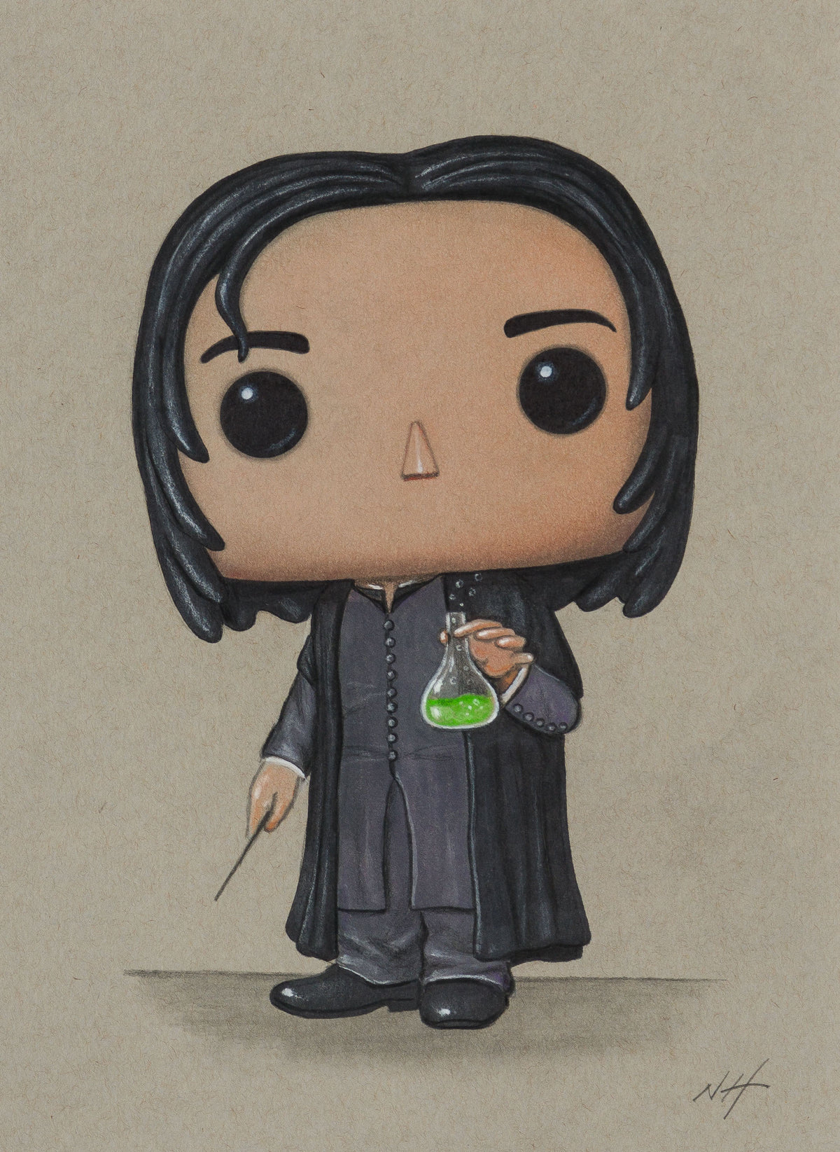 NHU ORI SKT 31547 Severus Snape 31