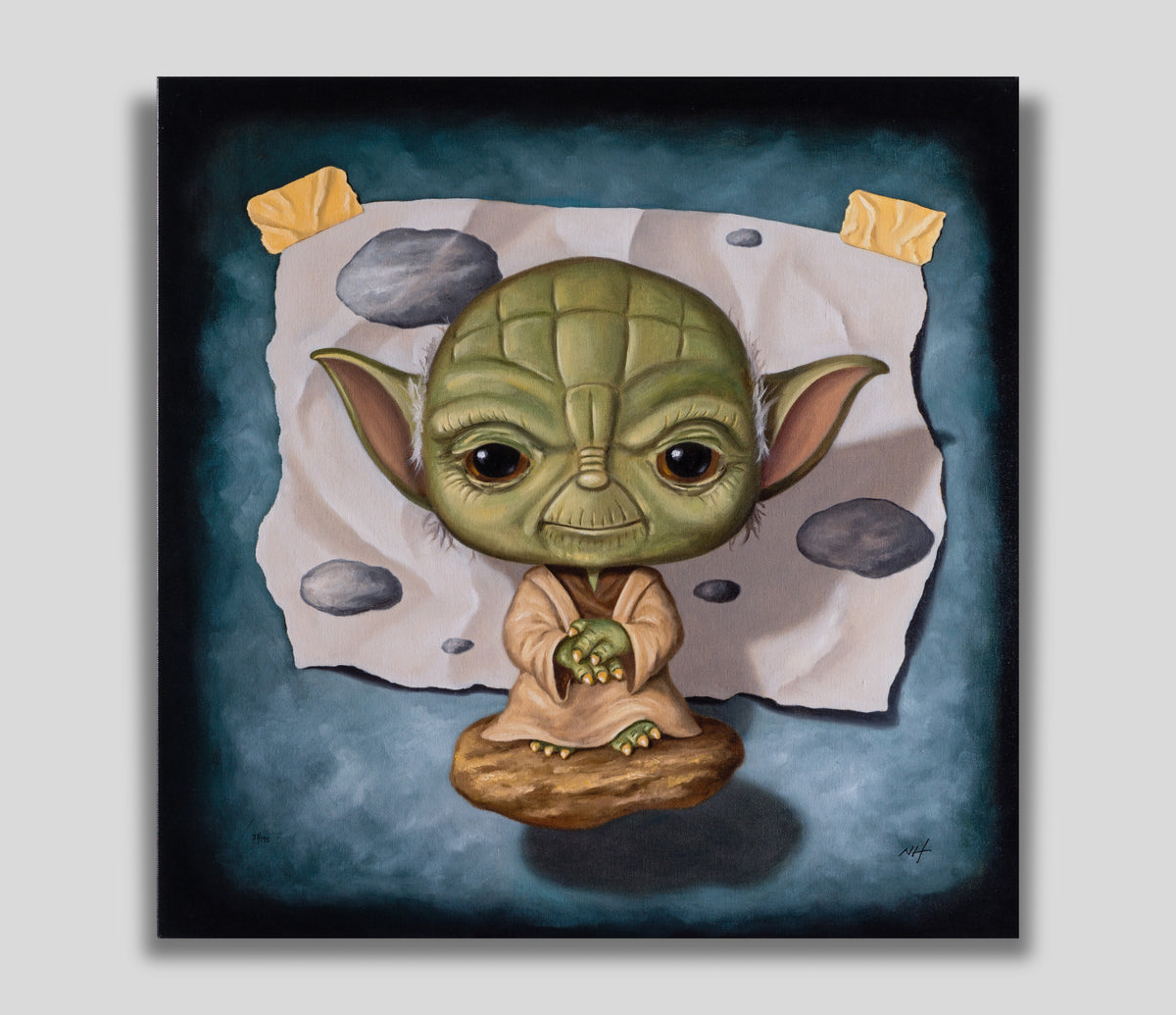 NHU SLE POR 25605 1 Size Matters Not Boxed Canvas