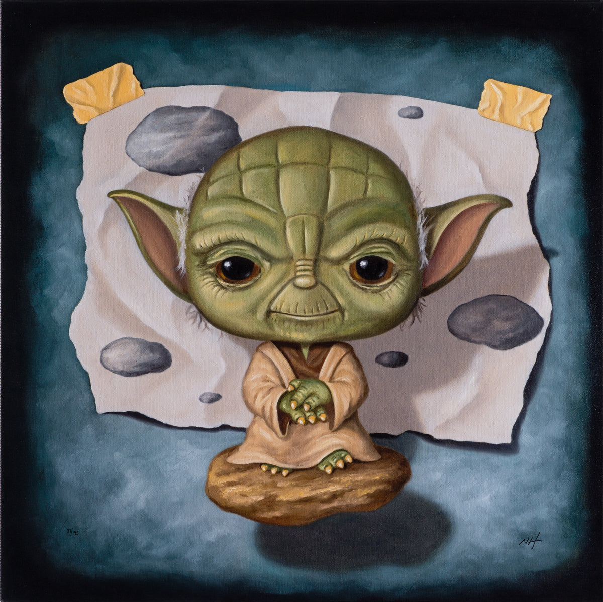 NHU SLE POR 25605 4 Size Matters Not Boxed Canvas