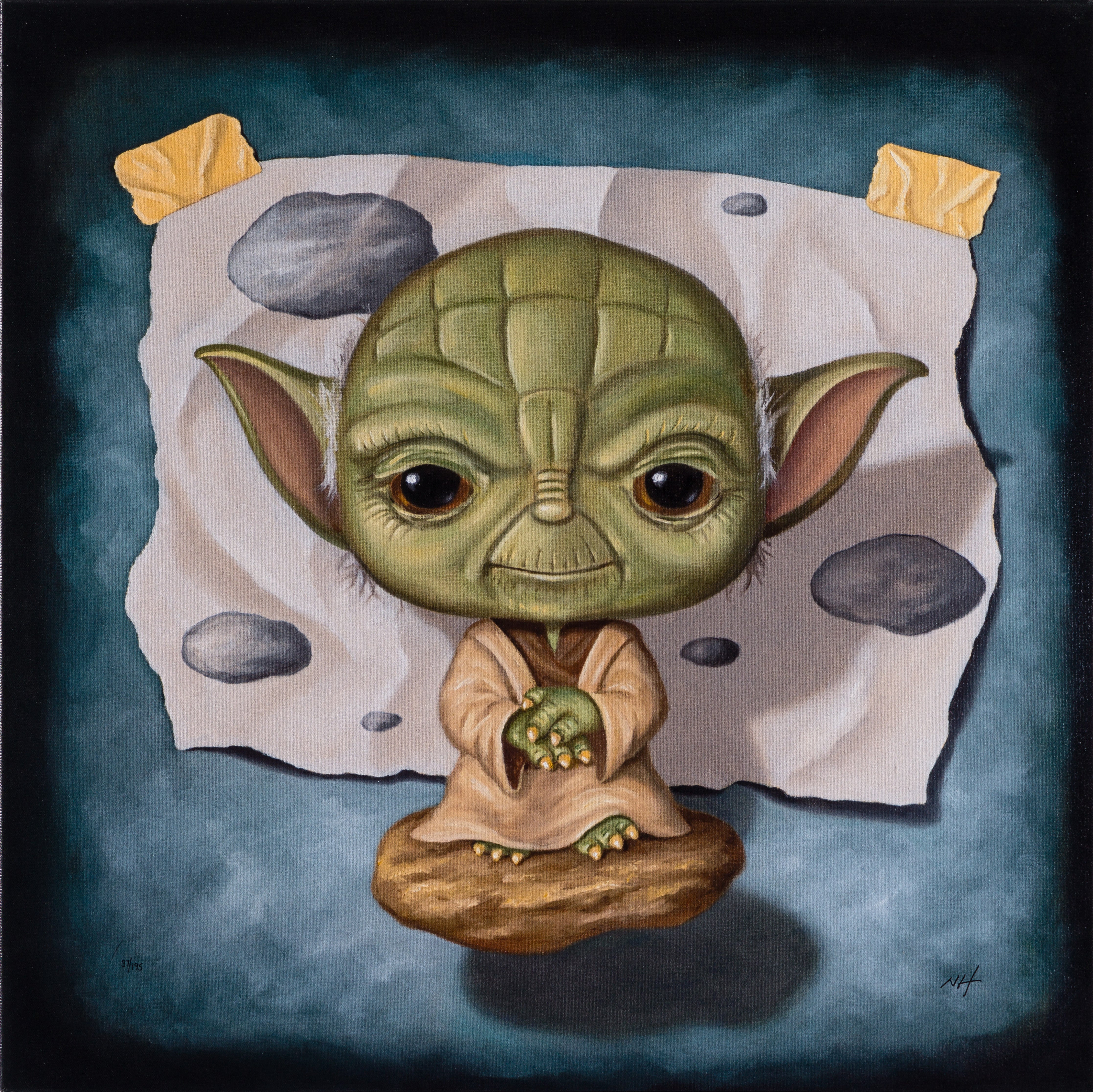 NHU SLE POR 25605 4 Size Matters Not Boxed Canvas