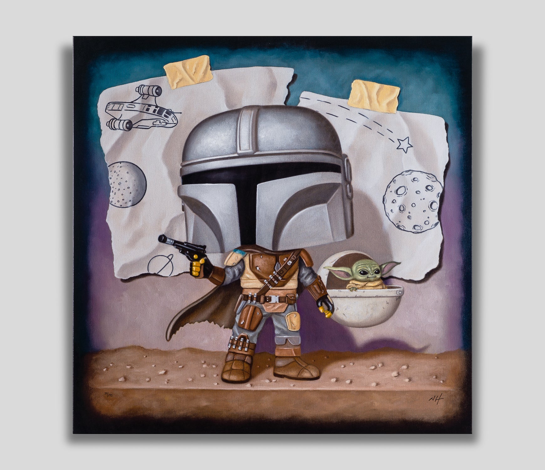 NHU SLE POR 25606 1 This Is The Way Boxed Canvas