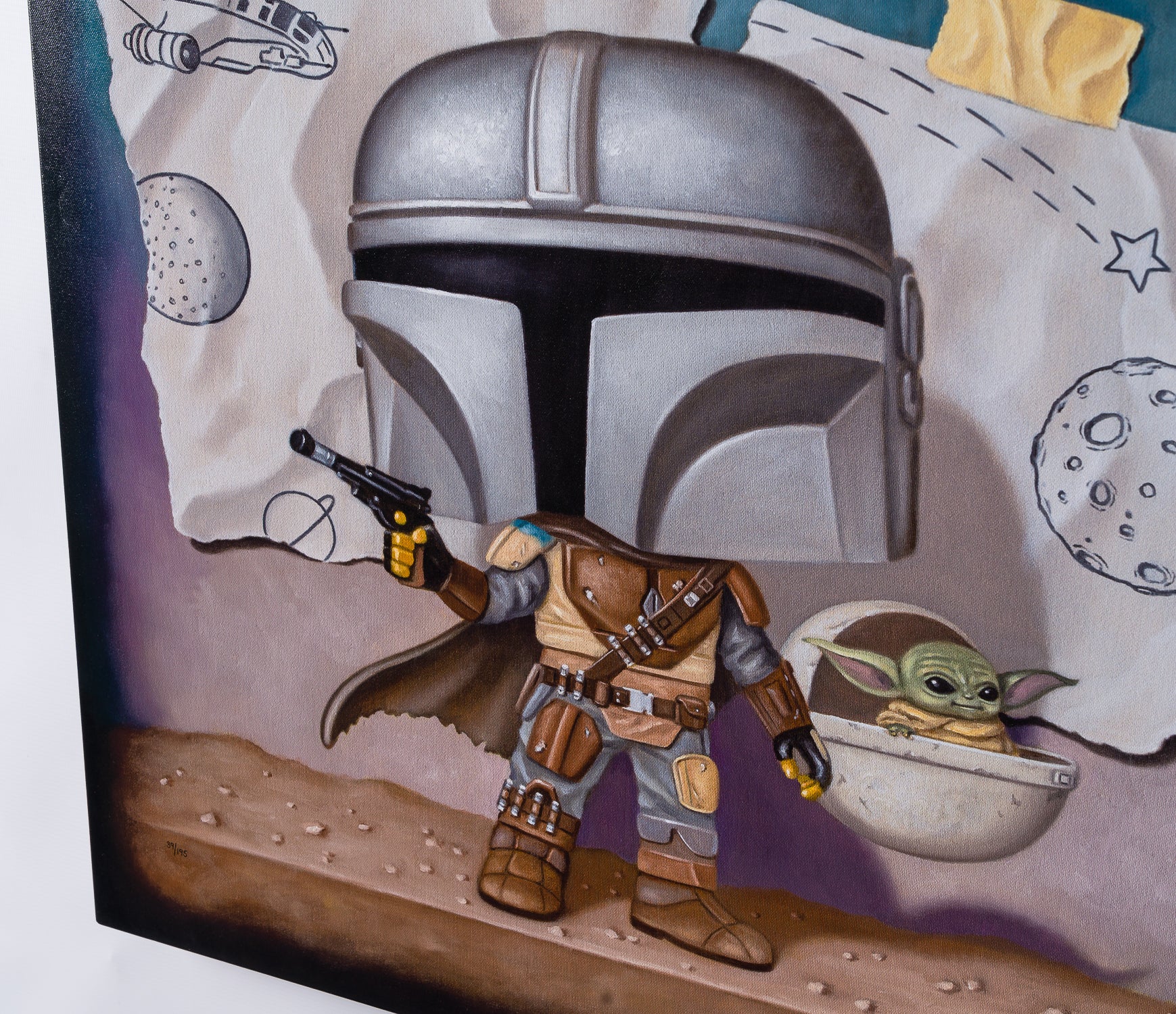 NHU SLE POR 25606 7 This Is The Way Boxed Canvas