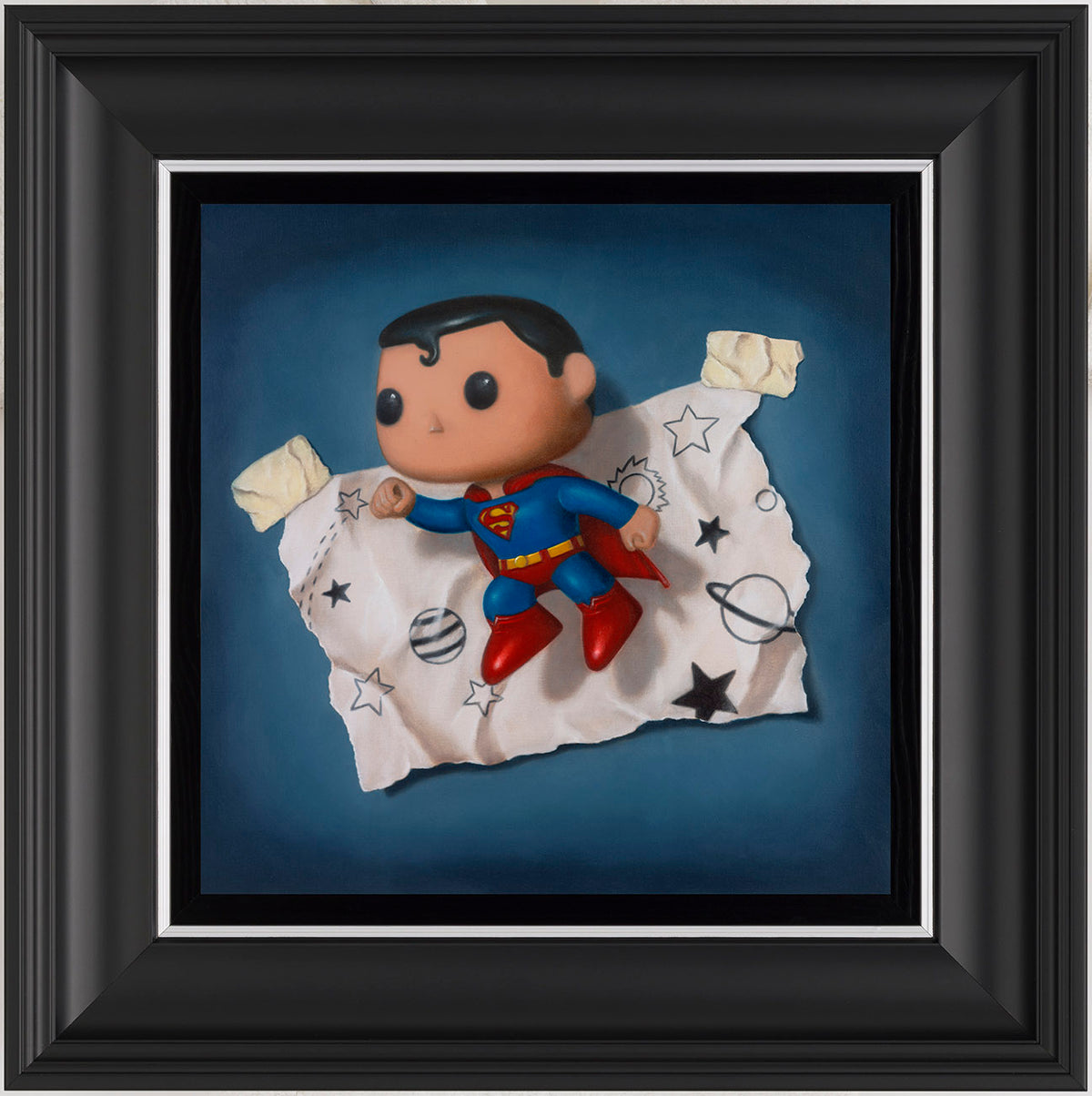 Nigel Humphries Silver Frame Man of Tommorrow