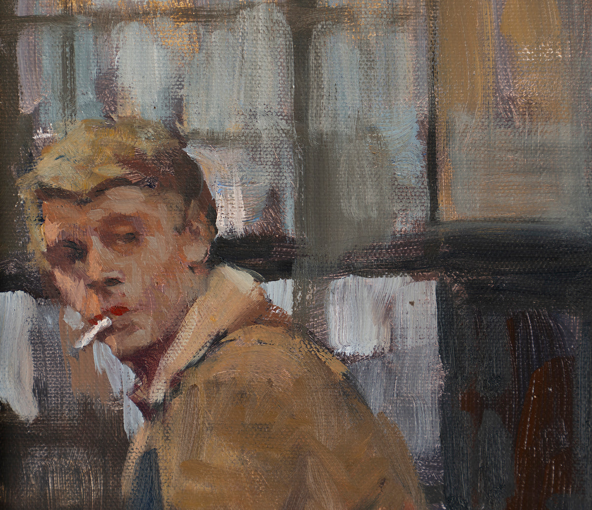 NMA ORI POR 18794 3 Man In A Sheepskin Coat